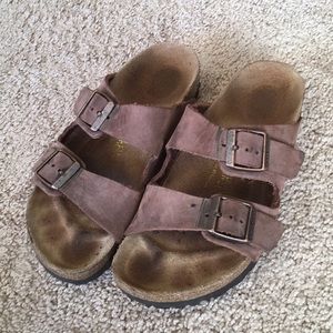 Birkenstock Arizona - Habana Oiled Leather Size 36